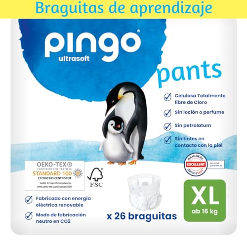 Fraldas PINGO (Tamanho 6 - 26 Unidades) Pingo - Roupa - tamanho 6, 26 unidades
