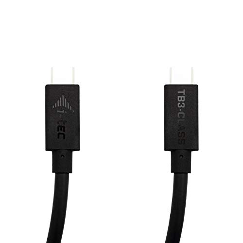 Cabo de Dados I-TEC (Thunderbolt - Thunderbolt - 15 m) I-Tec - Cabos de áudio e vídeo - thunderbolt, 15m, masculino-masculino, preto
