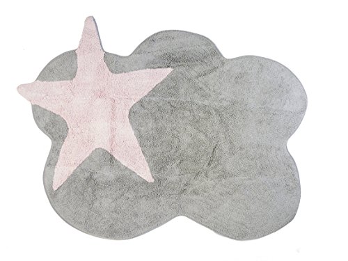 Tapete ARATEXTIL (Cinzento Rosa - 120 x 160 cm) Aratextil - Tapetes - cinzento rosa, 120 x 160 cm