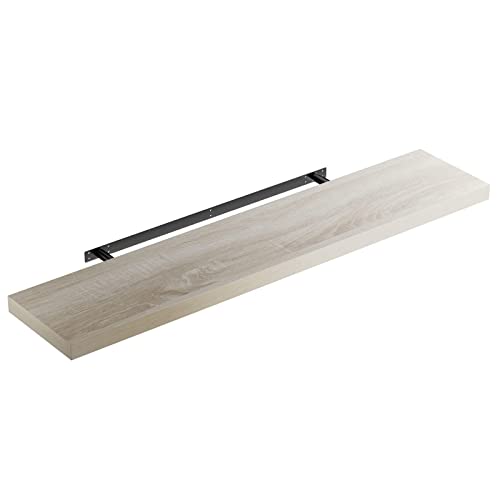 Estante de Parede Casarria 110 Cm Madeira Casaria - Prateleiras de parede e ledges - estante, parede, madeira