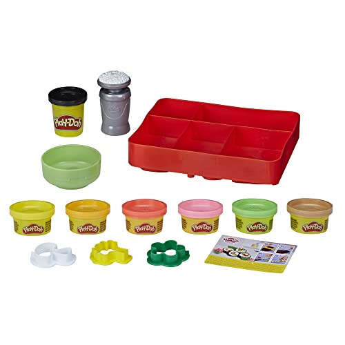 Conjunto de Modelagem para Crianças SPIN MASTER Sushi (3 anos) PLAY-DOH - Massa de modelar e putty - conjunto, modelagem, crianças, sushi, SPIN MASTER