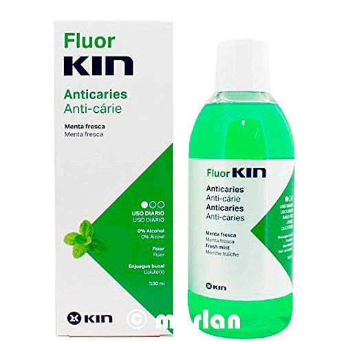 Enxaguante Buco DAILY KIN Fluoren (1000ml) KIN - Enxaguatório bucal - fluoren, 1000ml