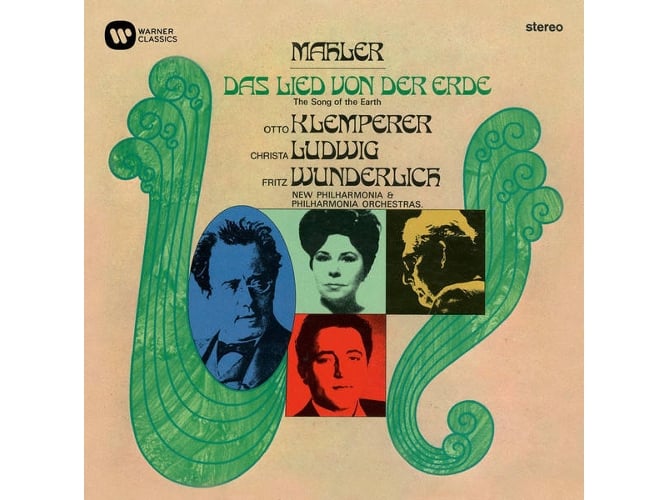 CD Otto Klemperer/Chris - Das Lied von der Erde (1 CDs) WARNER CLASSICS - Música e gravações de som - cd, otto klemperer, chris, lied von der erde, trinklied vom jammer der erde, einsame im herbst, jungfrau