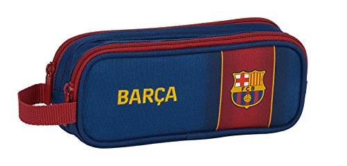 Porta-Canetas FC Barcelona Azul (Recondicionado Como Novo) safta - Estojos para canetas e lápis - estuche, azul, 21 cm
