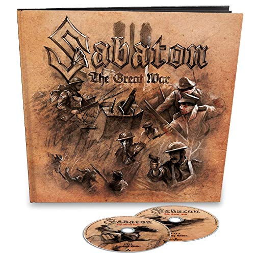 CD Sabaton - The Great War (History Version) (Limited Edition) (2 CDs) ADA UK - Cds de música - cd, sabaton, the great war, history version, limited edition, 2 cds