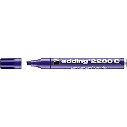Marcador Permanente EDDING 2000 C Ponta Redonda Cor: Roxo Edding - Marcadores e marcadores de texto - permanente, roxo, resistente à água