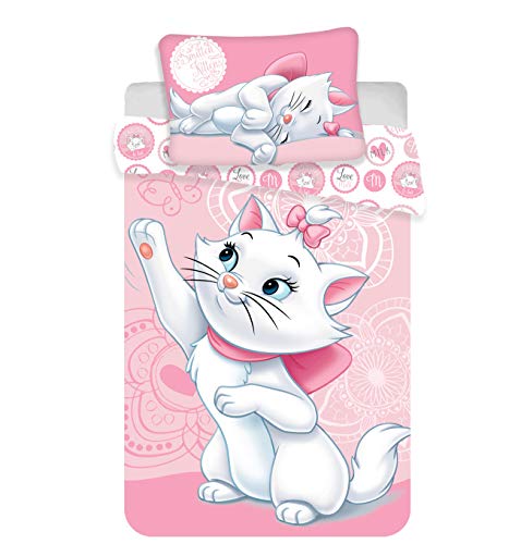 Lençol de cama para crianças MARIE ARISTOCATS JF - Capas de edredão - lençol, fronhas, coleção MARIE, motivos florais
