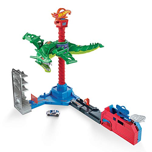 Hot Wheels Ataque de Dragón Robot (Idade Mínima Recomendada: 6 anos) Mattel - Brinquedos - Hot Wheels, ataque de dragón robot, idade mínima recomendada, 6 anos