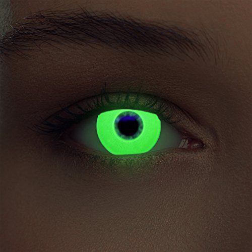 Lentes de Contato DESIGN LENSES 2 Glowing (Verde - UV) Designlenses - Lentes de contato - verde, UV, design lenses