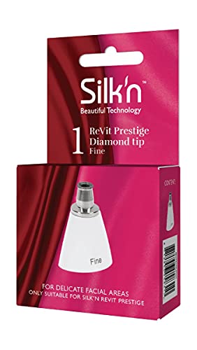 Silk'n Revit Prestige Fine 1 Peça(s) Branco Silk'n - Banho e corpo - diamante, aa, ião-lítio, 3,7 V