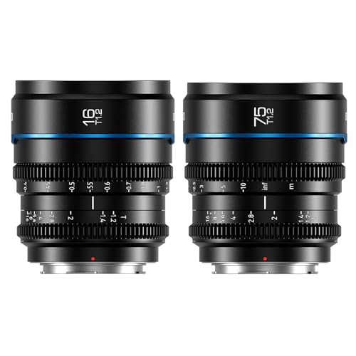 Objetiva SIRIUS Night Walker T1.2 S35 MS-2SEB Sirui - Lentes de câmera - preto, f/1.2, 1,6 mm