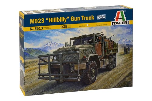 Modelo de veículo terrestre ITALERI M923 (14 anos) Italeri - Kits de modelos em escala - m923, plástico, escala 1/35, kit de montagem