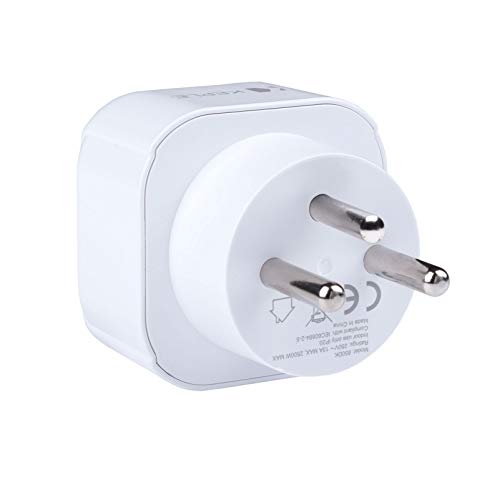 Adaptador de Viagem ISRAEL Travel Plug (Universal - 250 V) Keple - Inversores de energia - universal, 4000w, 100-250v, 50Hz
