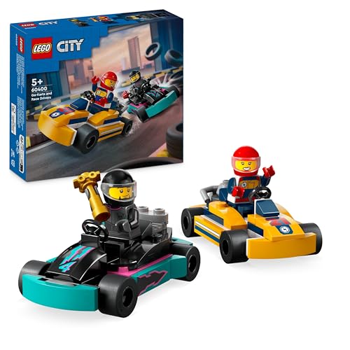 LEGO City: Kart e Pilotos de Corridas - 60400 (Idade mínima: 5) LEGO - Brinquedos - 