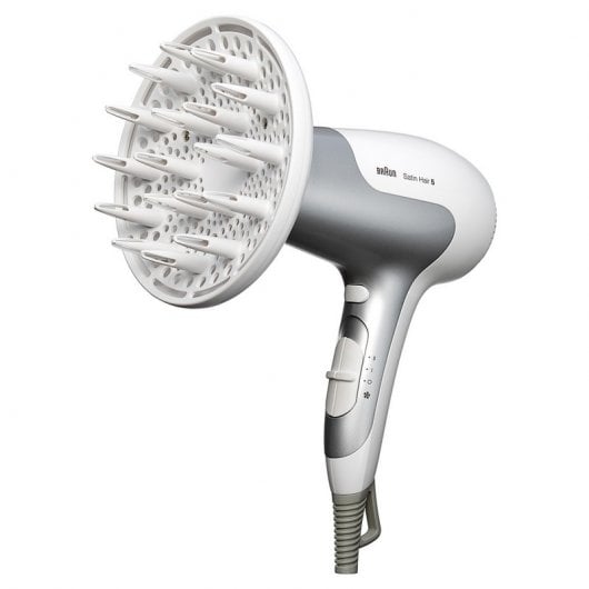 Secador de Cabelo BRAUN HD 585 (2100 W - 3 Níveis de temperatura) Braun - Secadores de cabelo - 2100 W, 3 níveis, temperatura