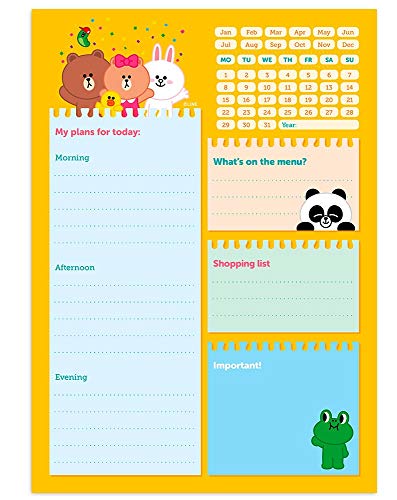 Bloco de Notas ERIK EDITORES Line Friends (A5) 
Marca:
Erik
 - Cadernos e bloco de notas - A5, capa em cartão, 80 páginas, Line Friends
