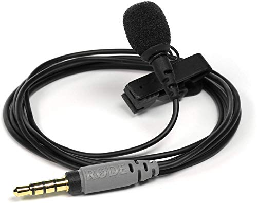 Rode Smartlav+ Microfone de Dispositivo Móvel Preto Rode Microphones - Microfones - portátil, cinema, televisão, transmissões