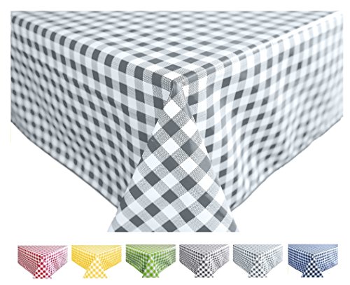 Toalha de Mesa HOME DIRECT (Cinzento - Algodão - 140x240 cm) Home Direct - Toalhas de mesa - algodão, 140x240 cm, decorada