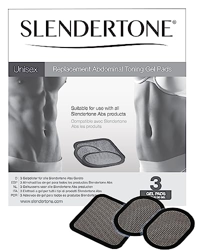 Eléctrodo para Cinto Abdominal SLIMERTONE Slendertone - Banho e corpo - 3 eléctrodes, hipoalergénico, reutilizável, cinto abdominal