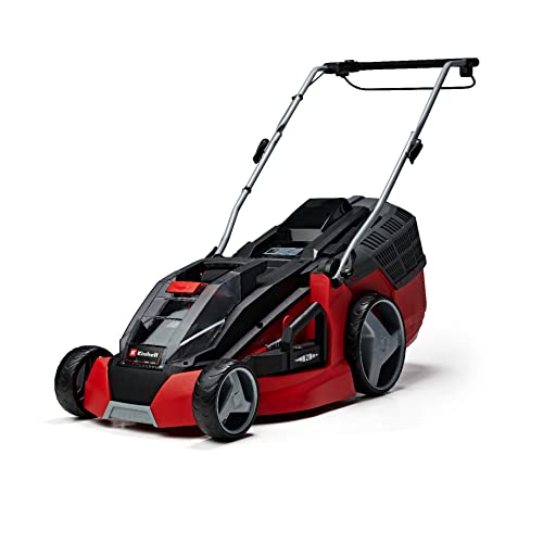 Corta-Relvas EINHELL GE-CM 43 Li M Kit (Bateria) Einhell - Cortadores de relva - sem fios, bateria lítio, 6 etapas, guia ajustável