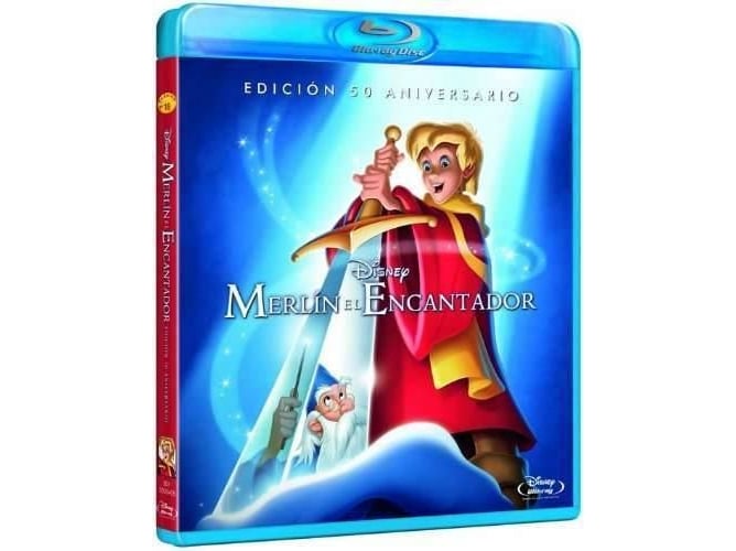 DVD Merlin El Enchantor (Edição em Espanhol) Disney - Dvds e vídeos - dvd, merlin, enchantador, edição espanhol