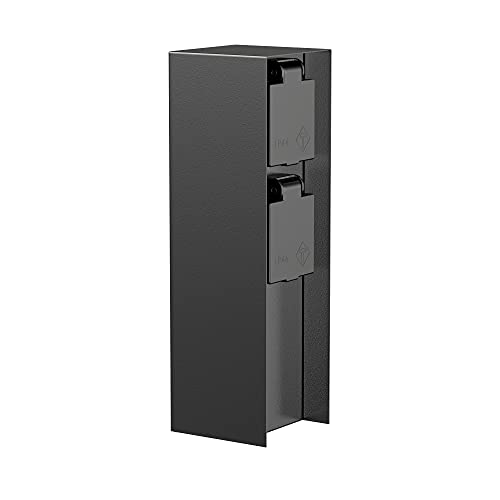 Tomada Ledscom Pom Ipo4-1Bk com Fios Preto LEDs Com GmbH - Fontes de alimentação elétrica - tomada, ledscom, ipo4-1bk, fios preto