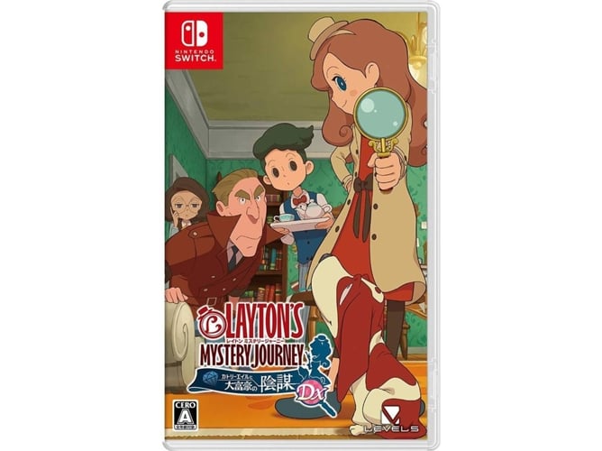 Jogo Nintendo Switch Layton's Mystery Journey: Katrielle and the Millionaires (Deluxe Edition) Nintendo - Software de jogos de vídeo - jogo, nintendo switch, layton, mystery journey, deluxe edition