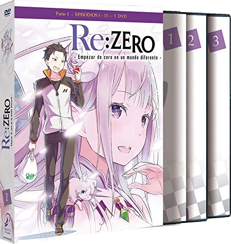 DVD Re Zero Parte 1 (Edição em Espanhol) FOX - Dvds e vídeos - dvd, re zero, parte 1, edição espanhol