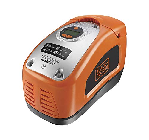 Compressor de Ar BLACK & DECKER ASI300 (160 psi) BLACK + DECKER - Equipamento atlético de uso geral - 160 psi, preto, 230 v