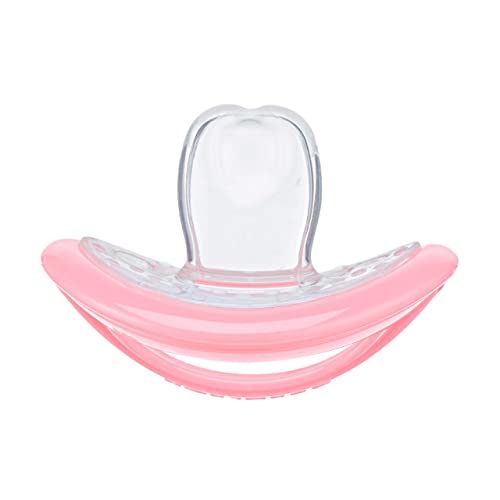 Chupeta CURAPROX Rosa (0-6 meses - Rosa) Curaprox - Chupetas e mordedores - recém-nascidos, dentes, mandíbula, silicone