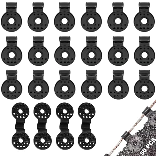 Acessório para Rede de Jardim 50Pcs CLIPS DE Gxlaihly - Peças de reposição para tratamento de janelas - rede de jardim, 50pcs, clips