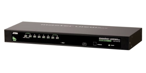 Adaptador ATEN (KVM - VGA, USB B e RJ-45 - 20 cm - Preto) ATEN - Computadores - vga, usb b, rj-45, plug & play