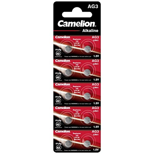 Pilha Recarregável CAMELION AG3 (10 unidades) Camelion - Baterias - recarregável, aa, 1.5v, alta capacidade