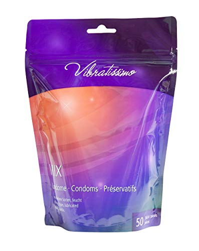 Preservativos Vibratissimo 50 Unidades Laranja Vibratissimo - Cuidados pessoais - vibradores, 50 unidades, laranja
