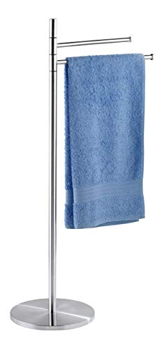 Suporte para Toalhas WENKO 18451100 | Prateado (Cozinha) Wenko - Suportes e porta-toalhas - inox, 2 barras, 450mm, prateado