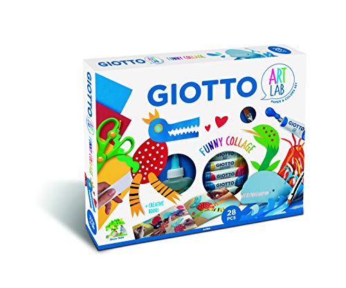 Kit de Artesanato GIOTTO F581500 (Idade Mínima: 3) Giotto - Kits de artesanato de brinquedos - álbum, folhas de cores, adesivos
