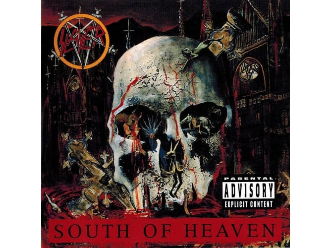 CD Slayer - South Of Heaven (1 CDs) (Música) IMS-UNIVERSAL INT. M - Música e gravações de som - thrash metal, 1981, Tom Araya, kerry king