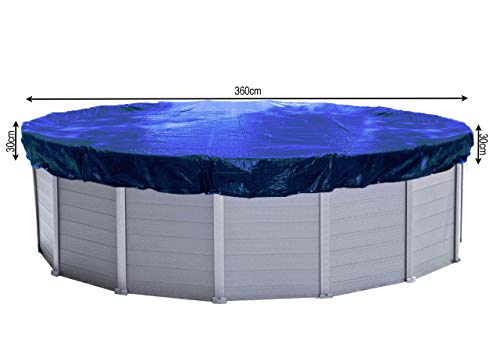 Cobertura de piscina QUICKSTAR (Rosa - Poliéster - 3.2 x 1.8 x 0.4 m) Quick-Star GmbH - Coberturas de piscina e panos de chão - poliéster, 3.2x1.8x0.4 m, rosa