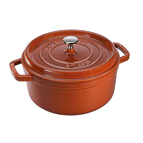 Panela de Ferro Fundido STAUB COCOTTE 24cm STAUB - Fornos holandeses - ferro fundido, 24cm, aço esmaltado, fácil limpeza, indução