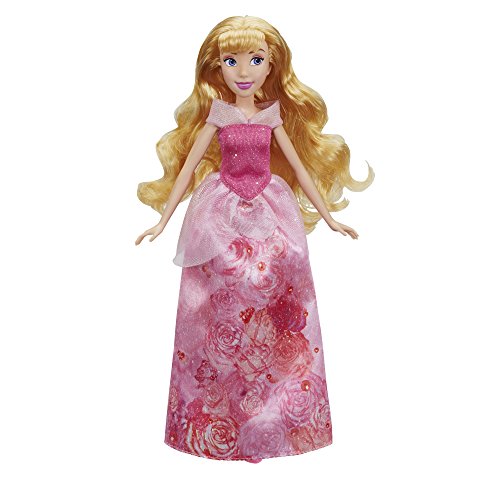 Boneca HASBRO Princess Disney Aurora (Idade Mínima Recomendada: 3 anos) Hasbro - Bonecas - Aurora, vestido rosa, acessórios, frozen