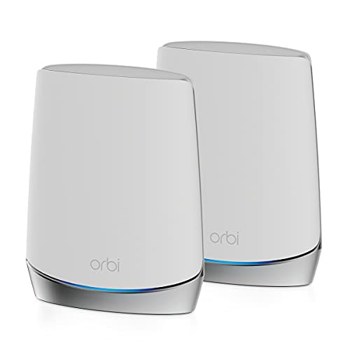 Netgear Orbi Wifi 6 Router Sem Fios Gigabit Ethernet Tri-Band 2.4 Ghz / 5 Ghz / 5 Ghz Branco Netgear - Pontes e roteadores - wifi 6, gigabit ethernet, tri-band, 2.4 ghz, 5 ghz