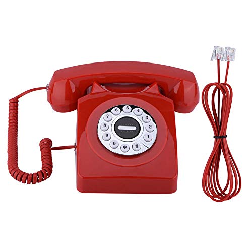 Telefone com fio retro estilos occidentais Tosuny - Peças de reposição para telemóveis - telefone, fio, retro, clara, ruído