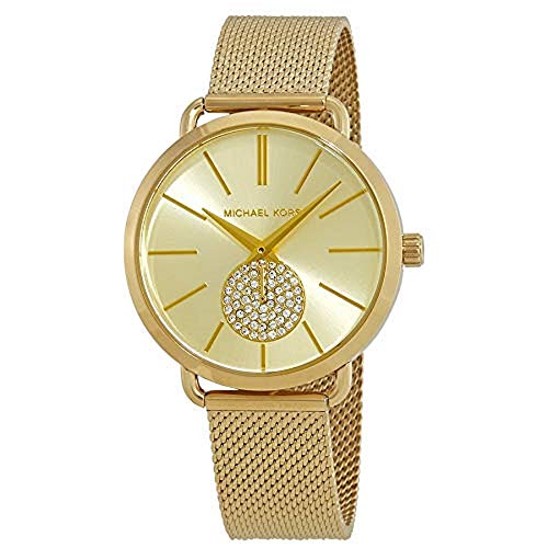 Relógio para Mulher MICHAEL KORS Portia Dourado Michael Kors - Relógios - quartzo, dourado, aço inoxidável, resistente à água