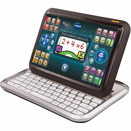 Jogo Didático VTECH Ordi-tablette Genius XL (Idade Mínima Recomendada: 5 anos) VTech - Computadores - didático, ecrã de cores, transformável, 80 atividades