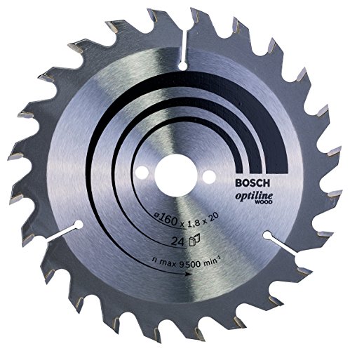 Lâmina para Serra Circular BOSCH 2 608 641 171 Bosch - Lâminas de serra - 160 mm, 24 dentes, 10,5 dientes por polegada, metal duro