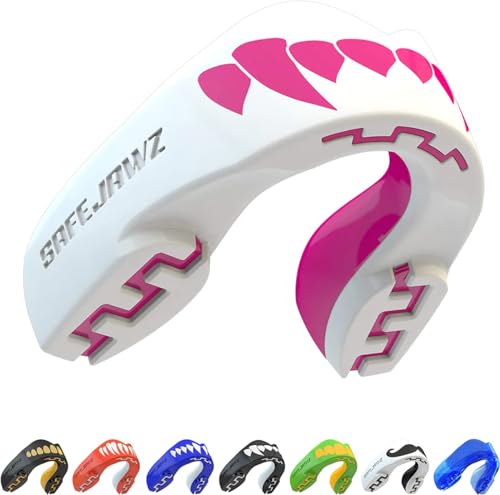 Protetor de Bocaisafejaws 1.0 Adulto Unisexo SAFEJAWZ - Protetores bucais esportivos - silicone, adulto, unissex