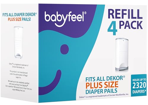 Recargas para Cubo de Banho BABYFEEL (4 Un) Babyfeel - Cartuchos de toner e jato de tinta - recarga, cubo de banho, babyfeel