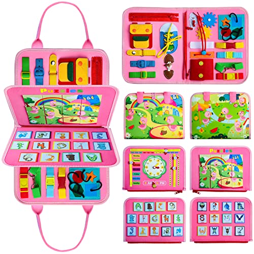 Kit de Atividades ACHEYWAY Busy Board (Idade Mínima: 12 meses) Achiyway - Brinquedos de atividade para bebês - kit, atividades, busy board, idade mínima 12 meses