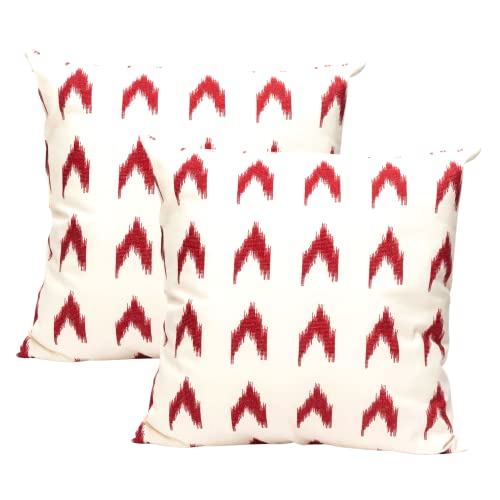 Conjunto de Capas de Almofada TRESMESTRES (Vermelho) TRESMESTRES - Fronhas e almofadas - conjunto, capas, almofada, vermelho