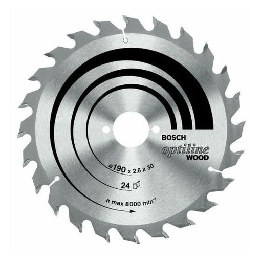 Lâmina para Serra Circular BOSCH 2 608 641 184 (Ø 19 cm) Bosch - Lâminas de serra - 19 cm, 30 cm, ATB, 16 dentes